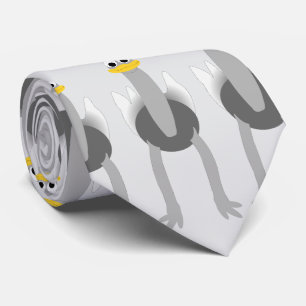 Ostrich Design Krawatte