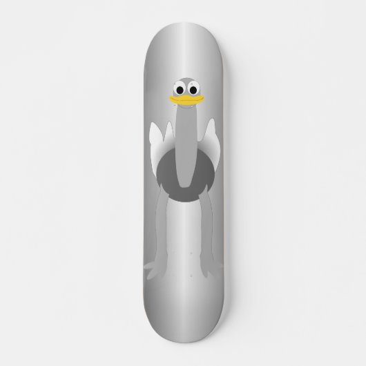 Ostrich Design Skateboard (Vorne)