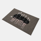 Ostrich Doormat Fußmatte (Schrägansicht)