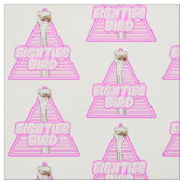 Ostrich Eighties Bird Stoff (Muster)