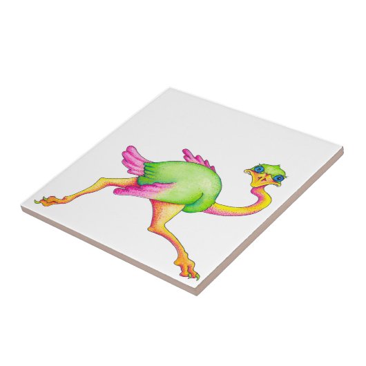 Ostrich Fliese (Seite)