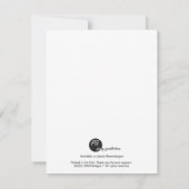 Ostrich Funny Birthday Card Karte (Rückseite)