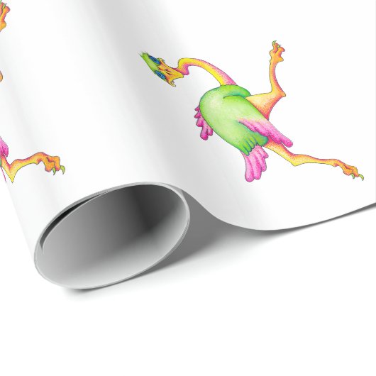 Ostrich Geschenkpapier (Rolleneckpunkt)