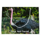 Ostrich Große Geschenktüte (Vorderseite)