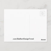 Ostrich Happy Birthday individualisierbare Postkar Postkarte (Rückseite)