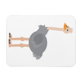 Ostrich Magnet (Horizontal)