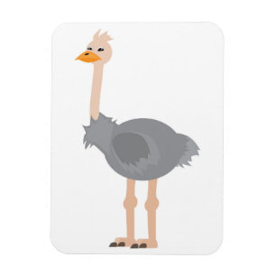 Ostrich Magnet