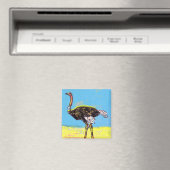 Ostrich Magnet (In Situ (Geschirrspüler))