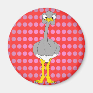 Ostrich Magnet