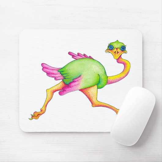 Ostrich Mousepad (Mit Mouse)