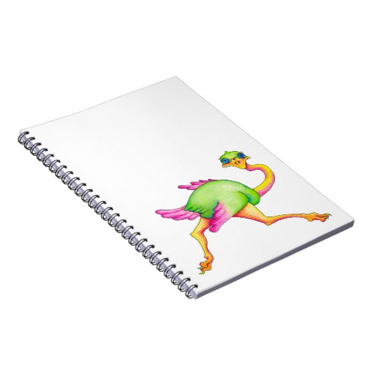 Ostrich Notizblock (Rechte Seite)