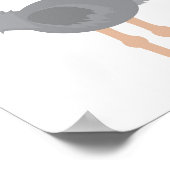 Ostrich Poster (Ecke)