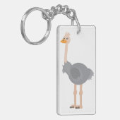 Ostrich Schlüsselanhänger (Vorderseite links)