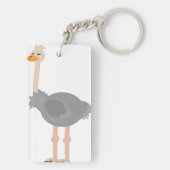 Ostrich Schlüsselanhänger (Rückseite)