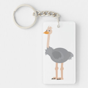 Ostrich Schlüsselanhänger