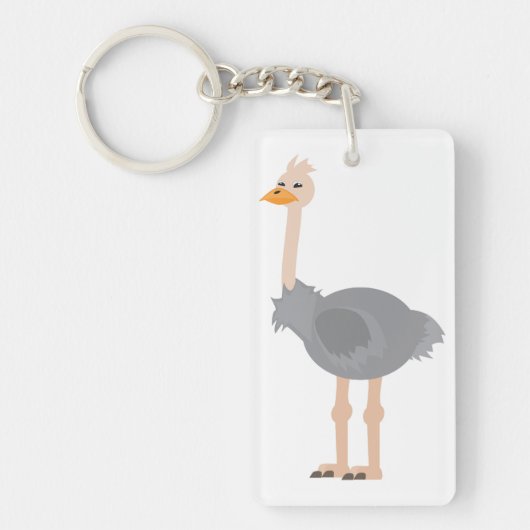 Ostrich Schlüsselanhänger (Vorderseite)