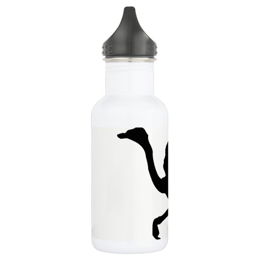 Ostrich-Silhouette Trinkflasche (Links)