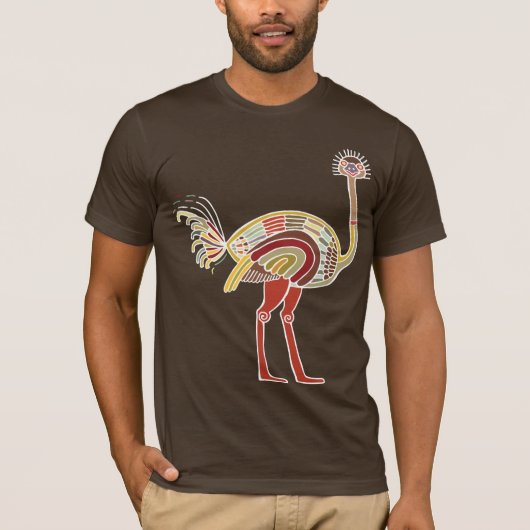 Ostrich T-Shirt (Vorderseite)