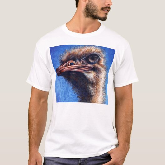 Ostrich-T - Shirt (Vorderseite)