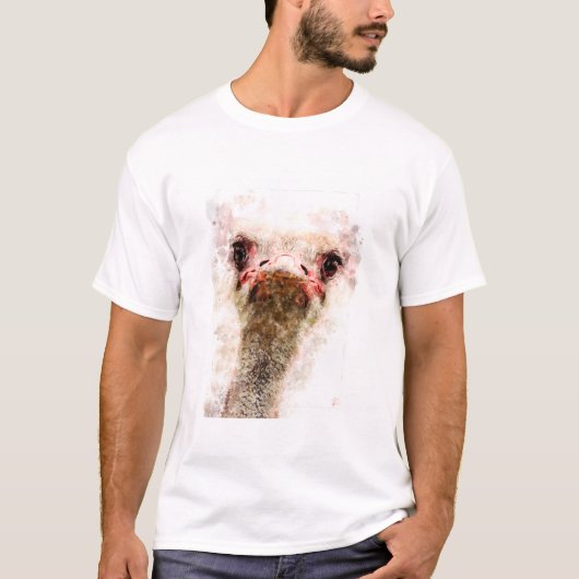 Ostrich T-Shirt (Vorderseite)