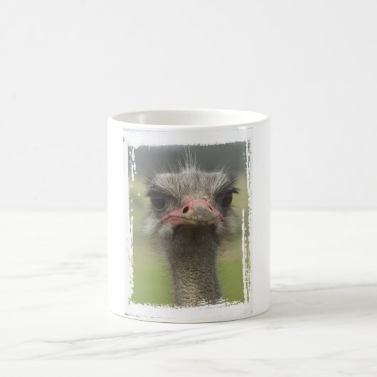 Ostrich-Tasse Kaffeetasse (Mittel)
