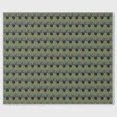 Ostrich Wrapping Paper Geschenkpapier (Flach)