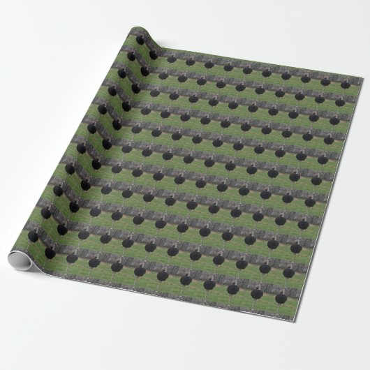 Ostrich Wrapping Paper Geschenkpapier (Ungerollt)