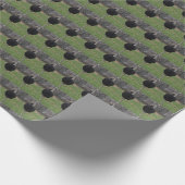 Ostrich Wrapping Paper Geschenkpapier (Ecke)