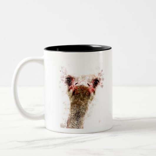 Ostrich Zweifarbige Tasse (Links)