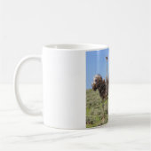 Ostriche vogel Kaffee Tasse (Links)