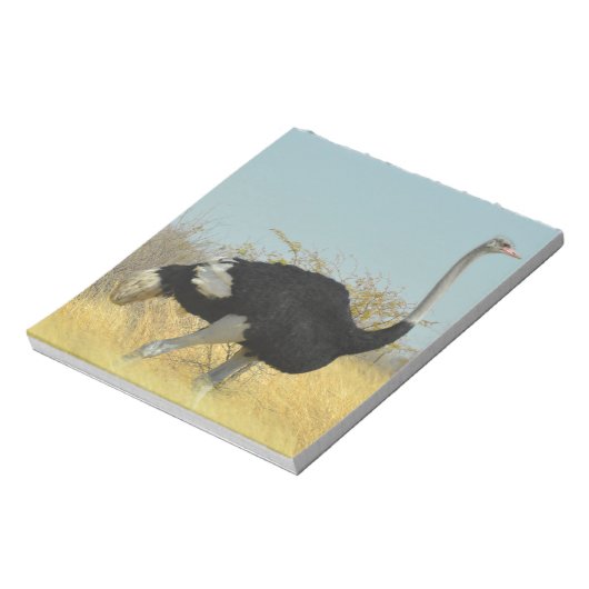 Ostrige für einen Run Notizblock (Rotiert)