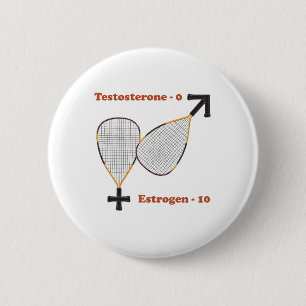 Östrogen gewinnt Racquetball Button