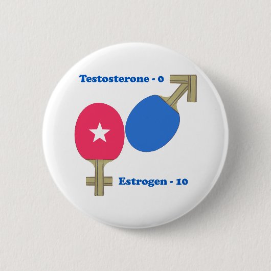 Östrogen-Klingeln Pong Button (Vorderseite)