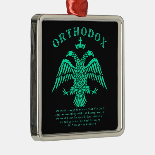 Ostrussisch-Orthodoxe Christlich-Adlergeschenk Ornament Aus Metall (Rechts)