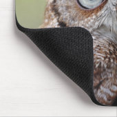 OstSchrei-Eulen-Fotografie Mousepad (Ecke)