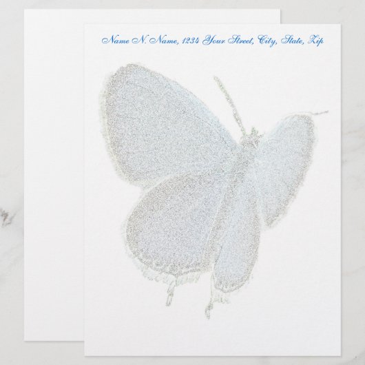 Ostschwanzbrille Briefkopf (Vorne/Hinten)