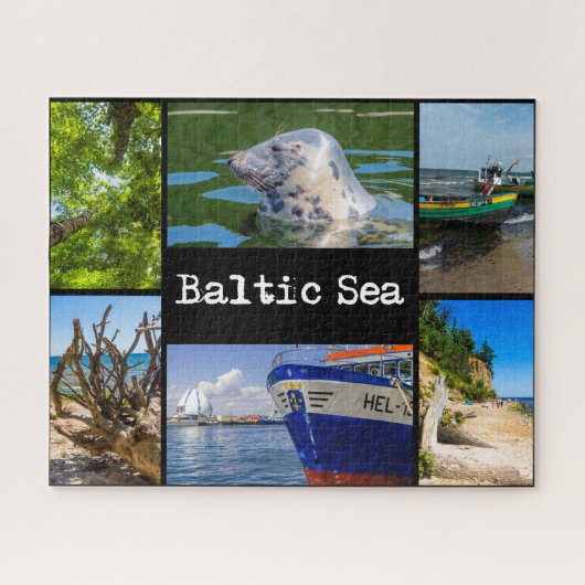 Ostsee, Collage Puzzle (Horizontal)
