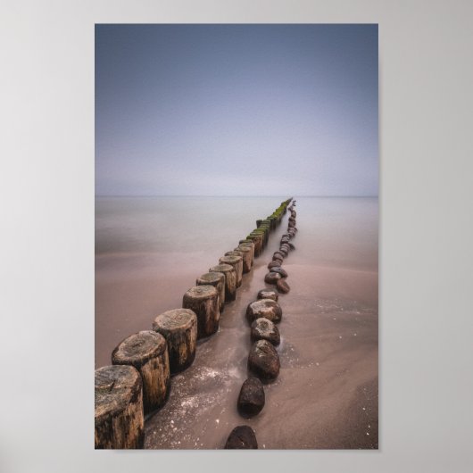 Ostsee-Landschaftliches Foto Poster (Vorne)