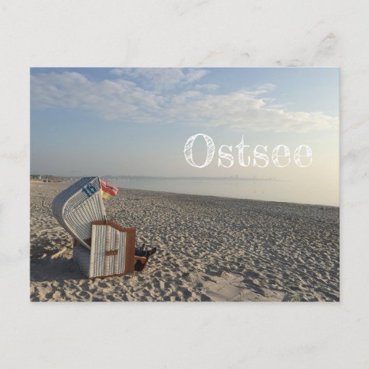 Ostsee Postkarte (Vorderseite)