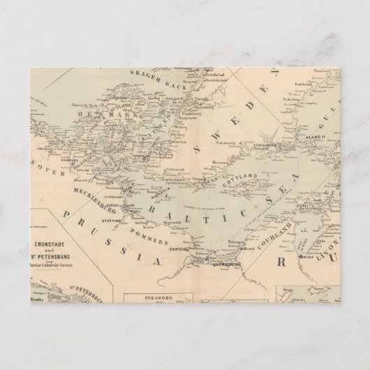 Ostsee Postkarte (Vorderseite)