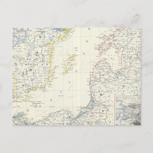 Ostsee Postkarte (Vorderseite)