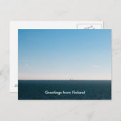 Ostsee Postkarte (Vorne/Hinten)