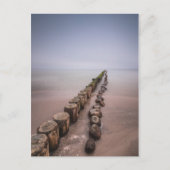 Ostsee Seascape-Foto Postkarte (Vorderseite)