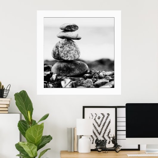 Ostsee Steine Poster (Heimbüro)