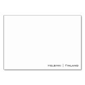 Ostsee Tischnummer (Rückseite)