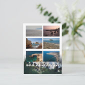 Ostsee Zyperns Postkarte (Stehend Vorderseite)