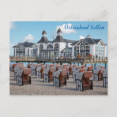 Ostseebad Sellin auf Rügen Postkarte (Vorderseite)