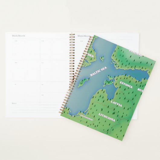 Ostseekarte Planer (Anzeige)