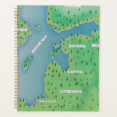 Ostseekarte Planer (Vorderseite)