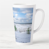 Ostseeküste im Winter schneebedeckt Milchtasse (Rechts)